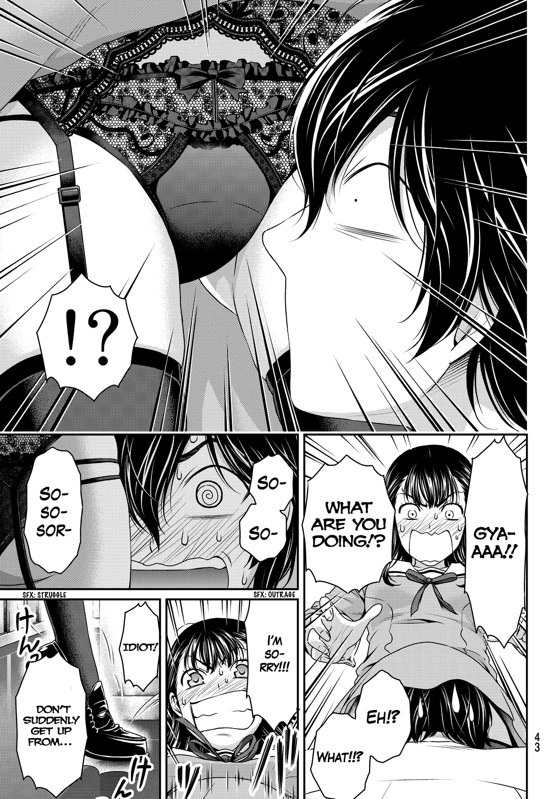Domestic na Kanojo Chapter 88 page 9 - Chapter 88: Assassin, Impending Doom!?