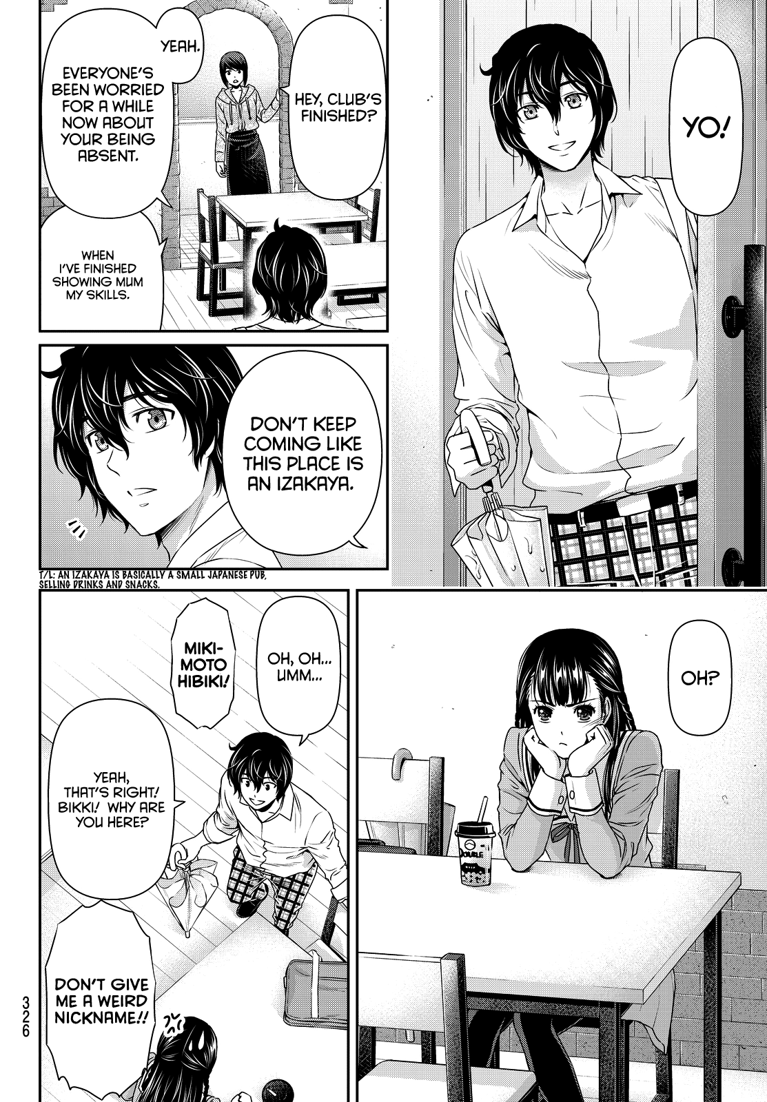 Domestic na Kanojo Chapter 89 page 14 - Chapter 89: As A Father...