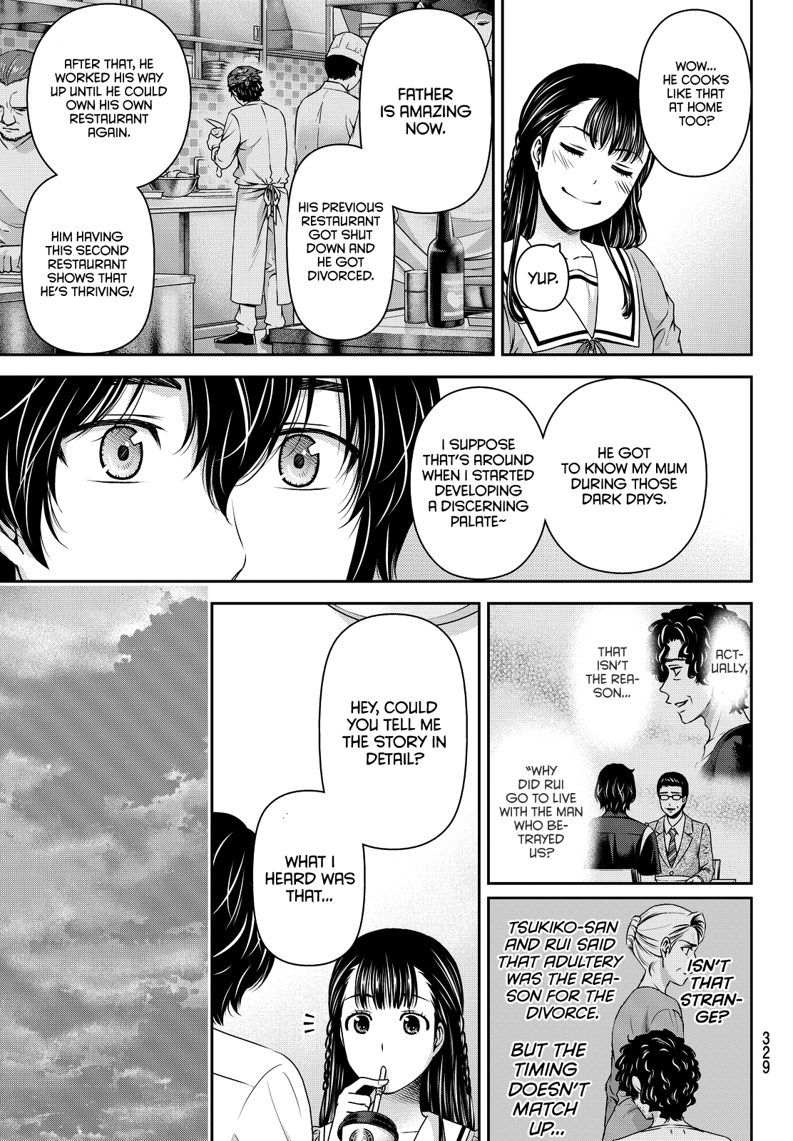 Domestic na Kanojo Chapter 89 page 17 - Chapter 89: As A Father...
