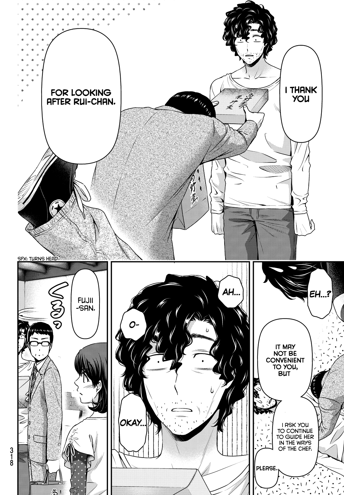 Domestic na Kanojo Chapter 89 page 6 - Chapter 89: As A Father...
