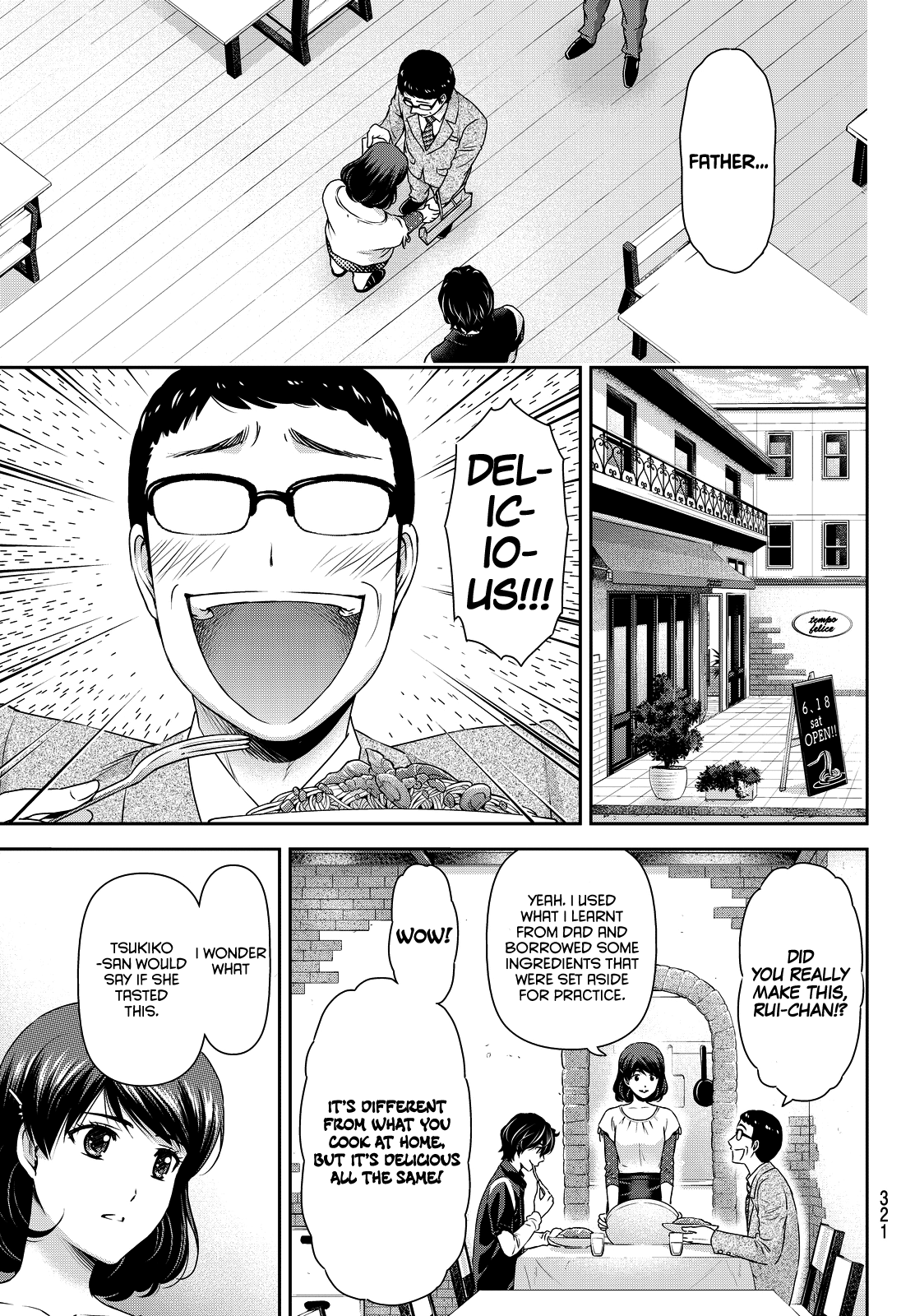 Domestic na Kanojo Chapter 89 page 9 - Chapter 89: As A Father...