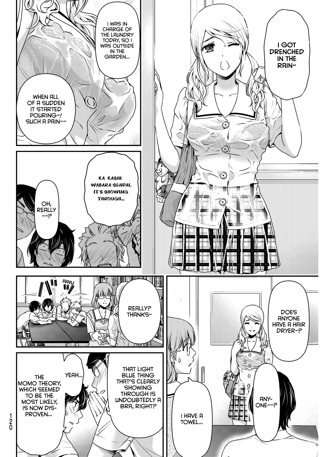 Domestic na Kanojo Chapter 91 page 11 - Chapter 91: Bra Bra Panic