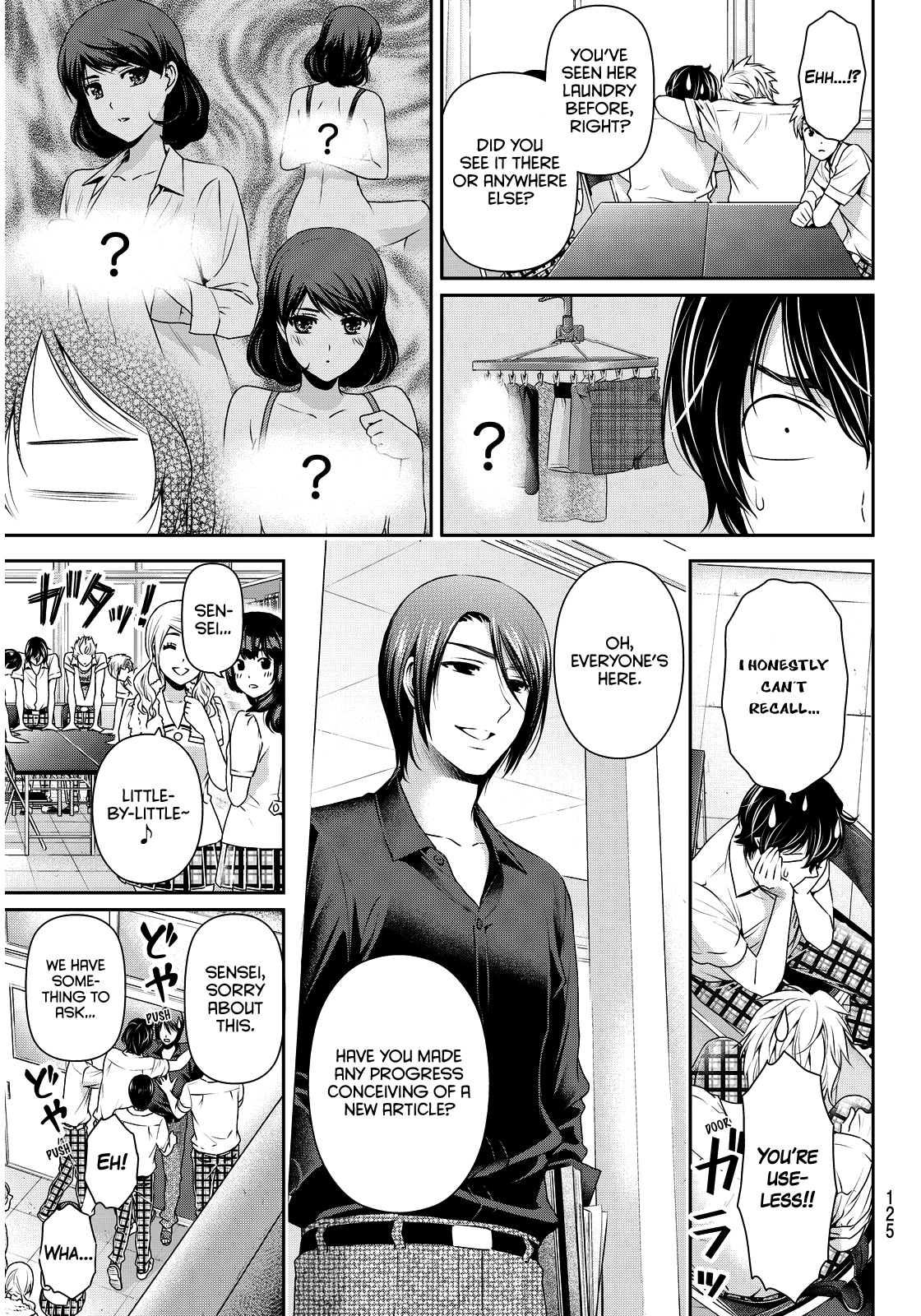 Domestic na Kanojo Chapter 91 page 16 - Chapter 91: Bra Bra Panic