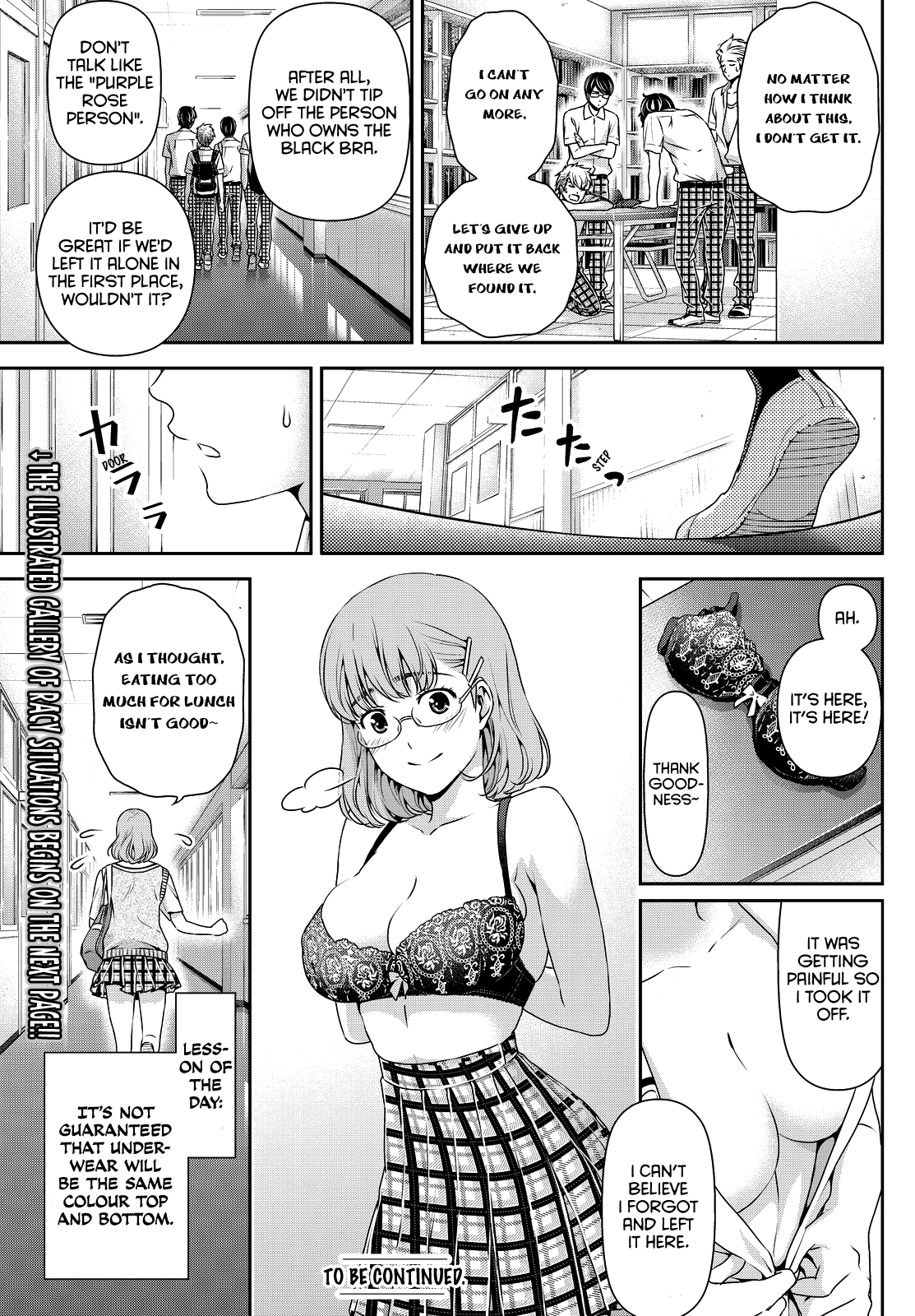 Domestic na Kanojo Chapter 91 page 20 - Chapter 91: Bra Bra Panic