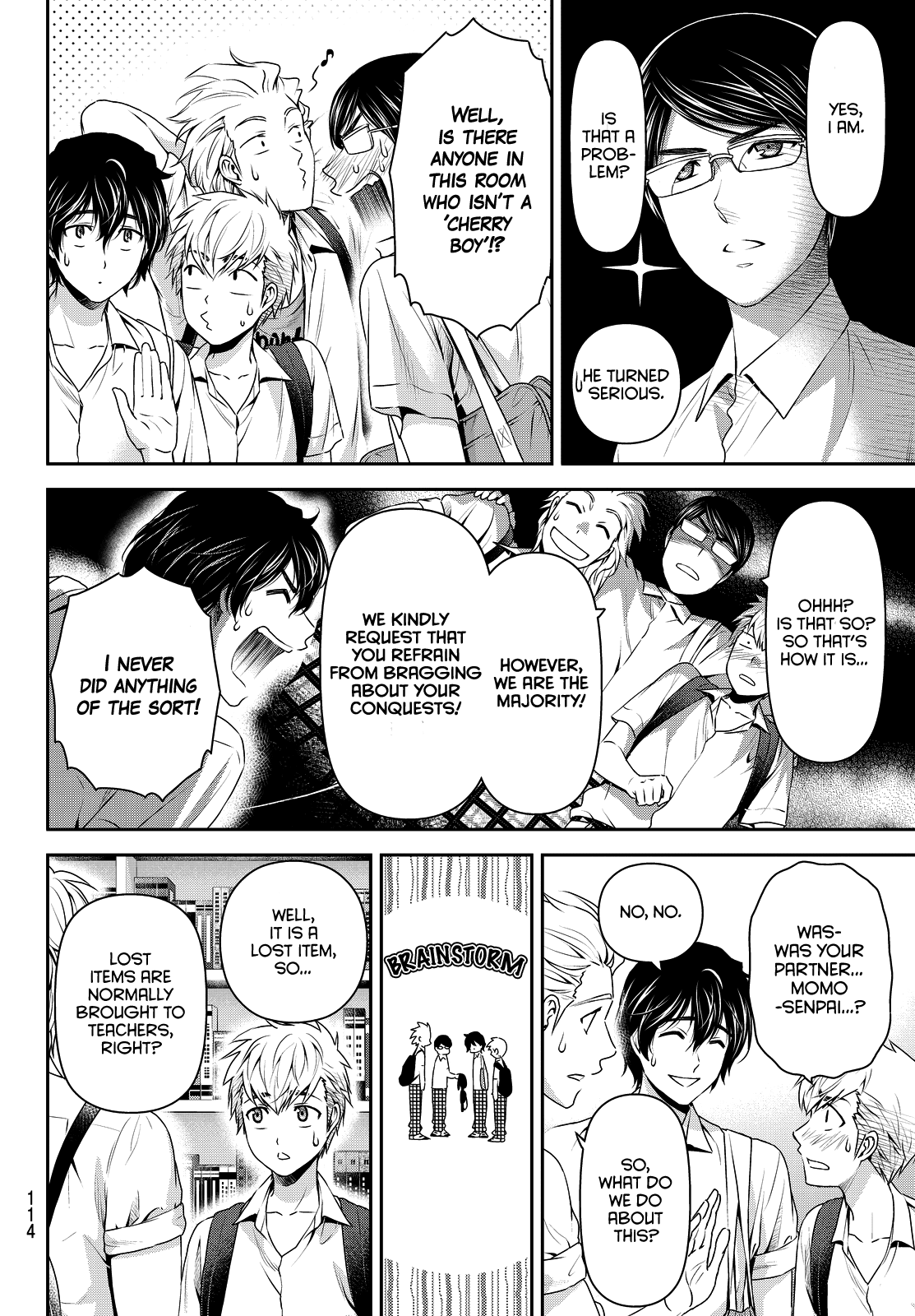 Domestic na Kanojo Chapter 91 page 5 - Chapter 91: Bra Bra Panic