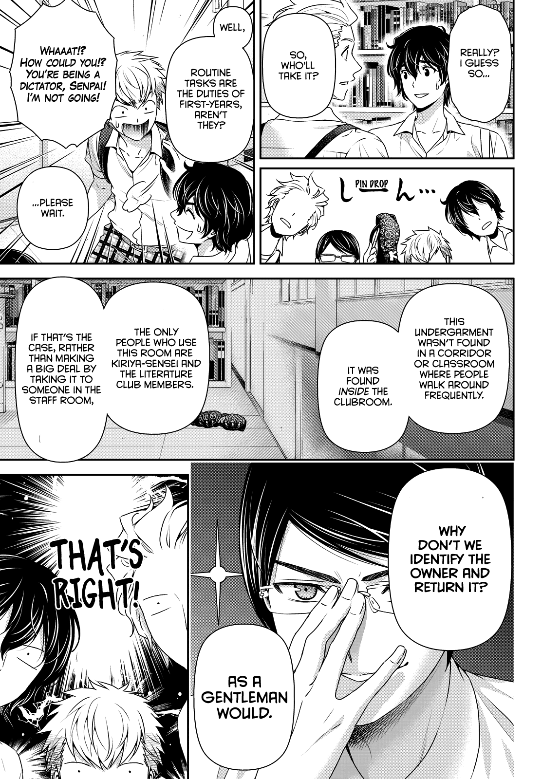 Domestic na Kanojo Chapter 91 page 6 - Chapter 91: Bra Bra Panic