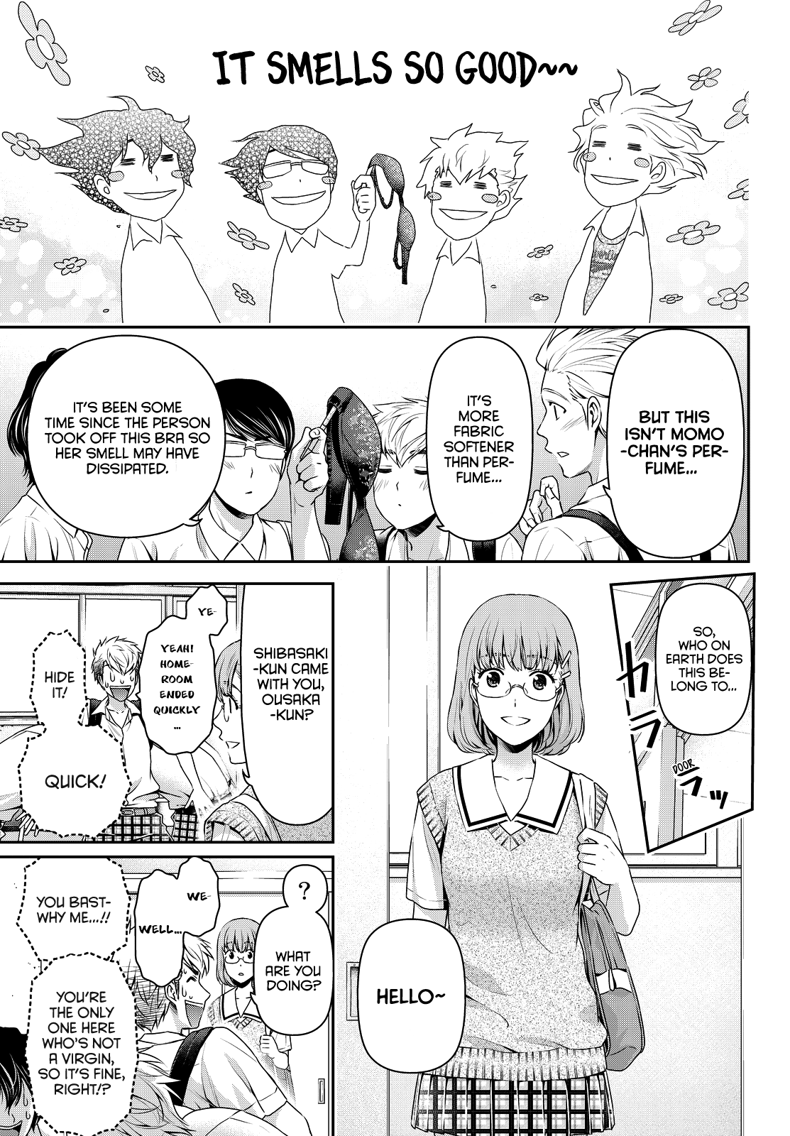 Domestic na Kanojo Chapter 91 page 8 - Chapter 91: Bra Bra Panic