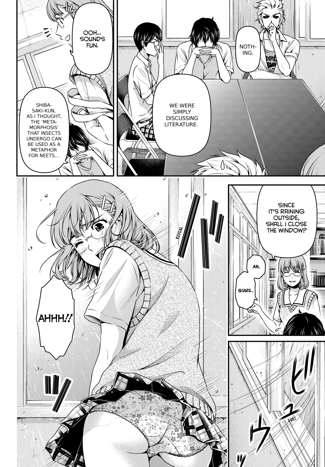 Domestic na Kanojo Chapter 91 page 9 - Chapter 91: Bra Bra Panic