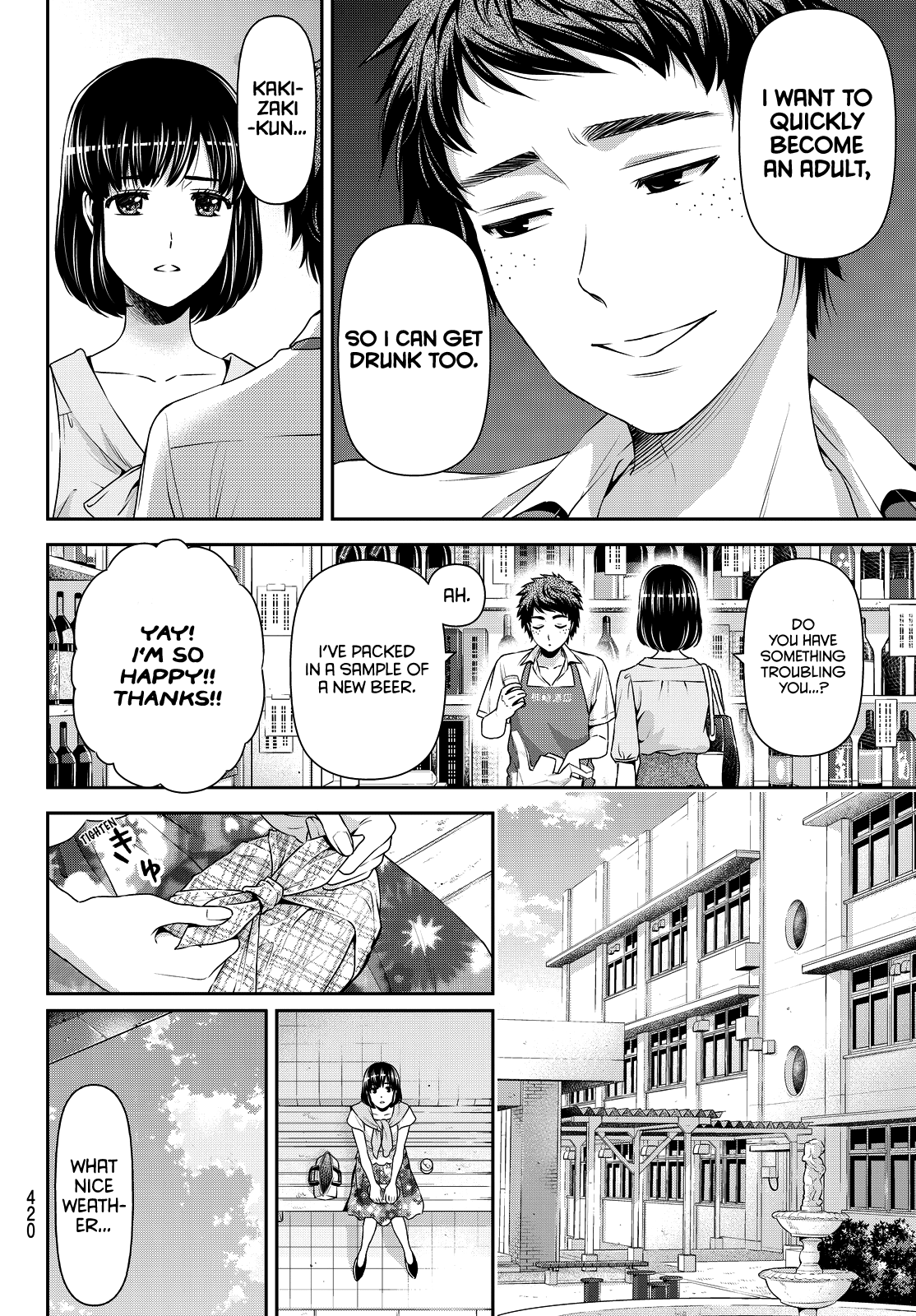 Domestic na Kanojo Chapter 92 page 10 - Chapter 92: Far Apart