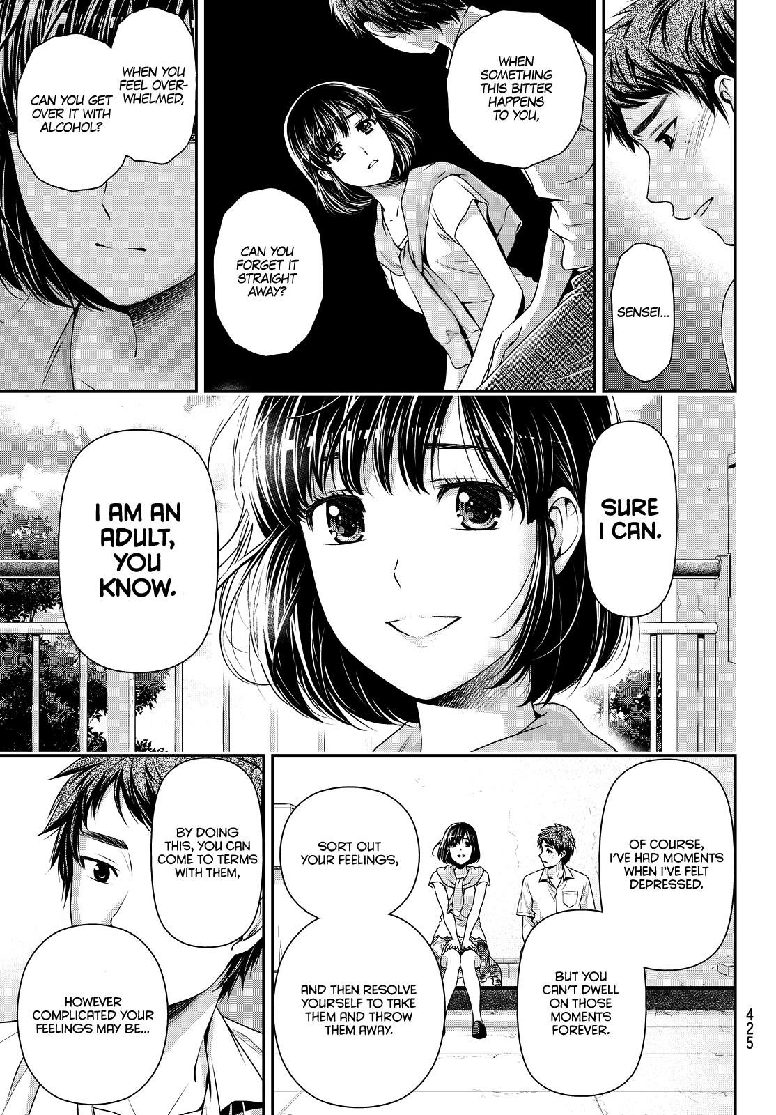 Domestic na Kanojo Chapter 92 page 15 - Chapter 92: Far Apart