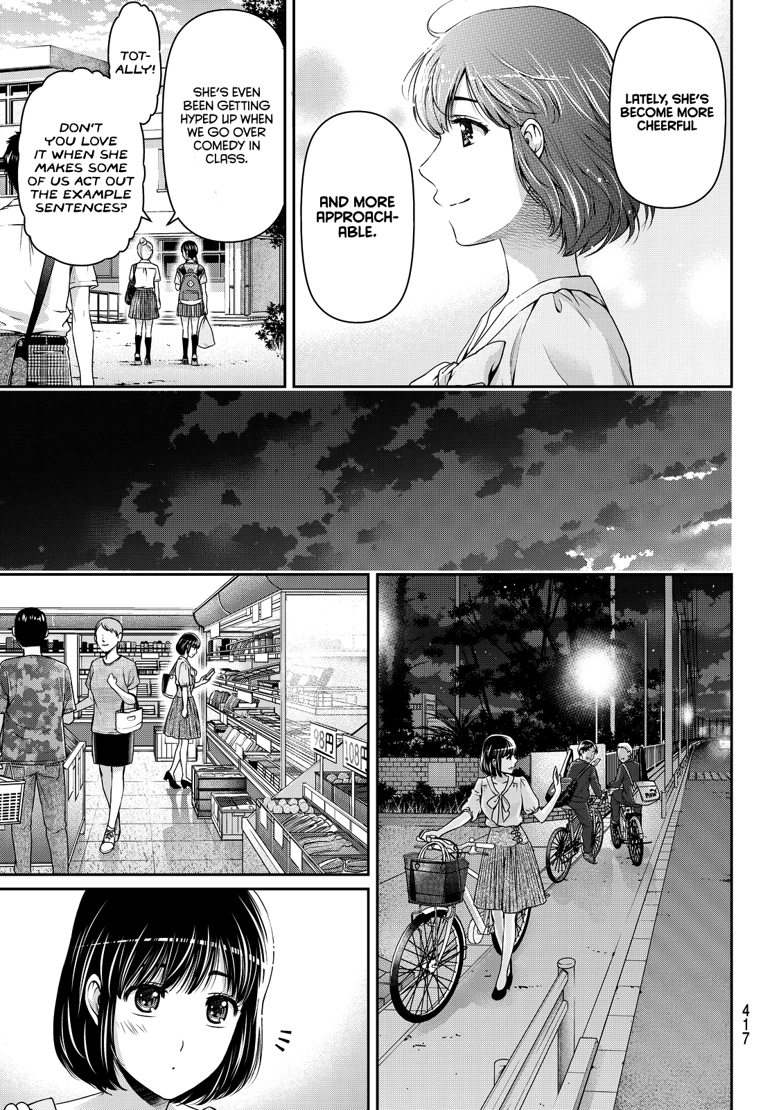 Domestic na Kanojo Chapter 92 page 7 - Chapter 92: Far Apart