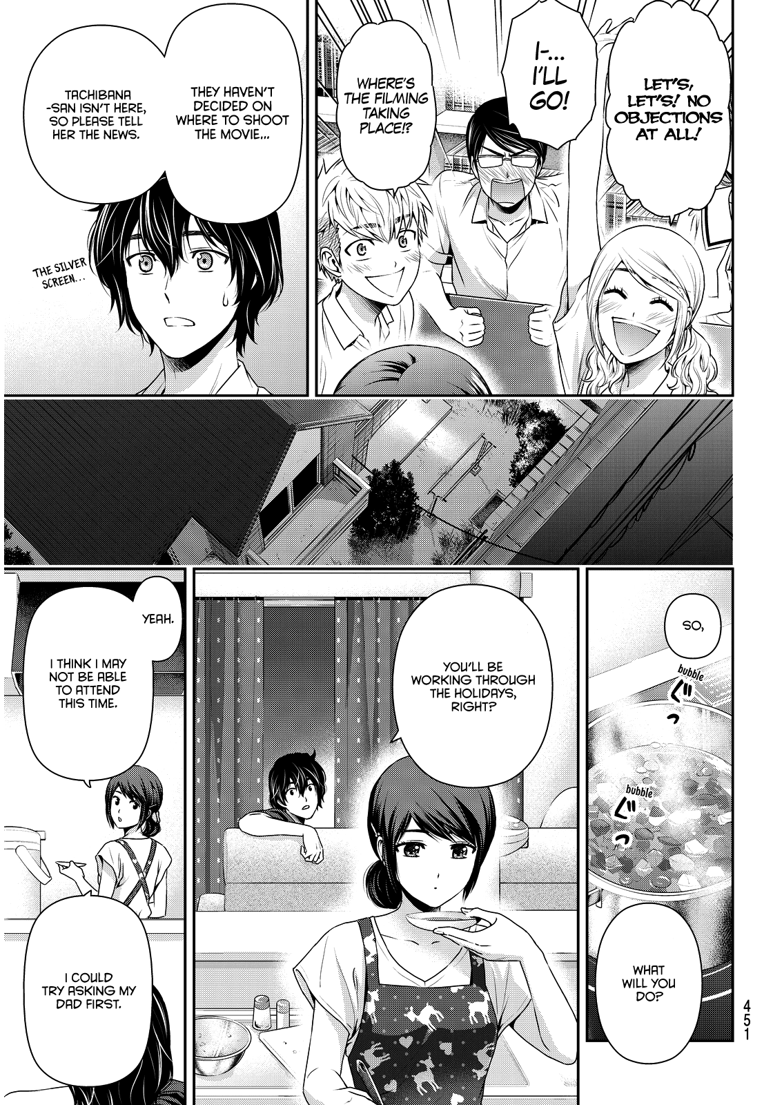Domestic na Kanojo Chapter 93 page 7 - Chapter 93: Destiny's Practical Joke