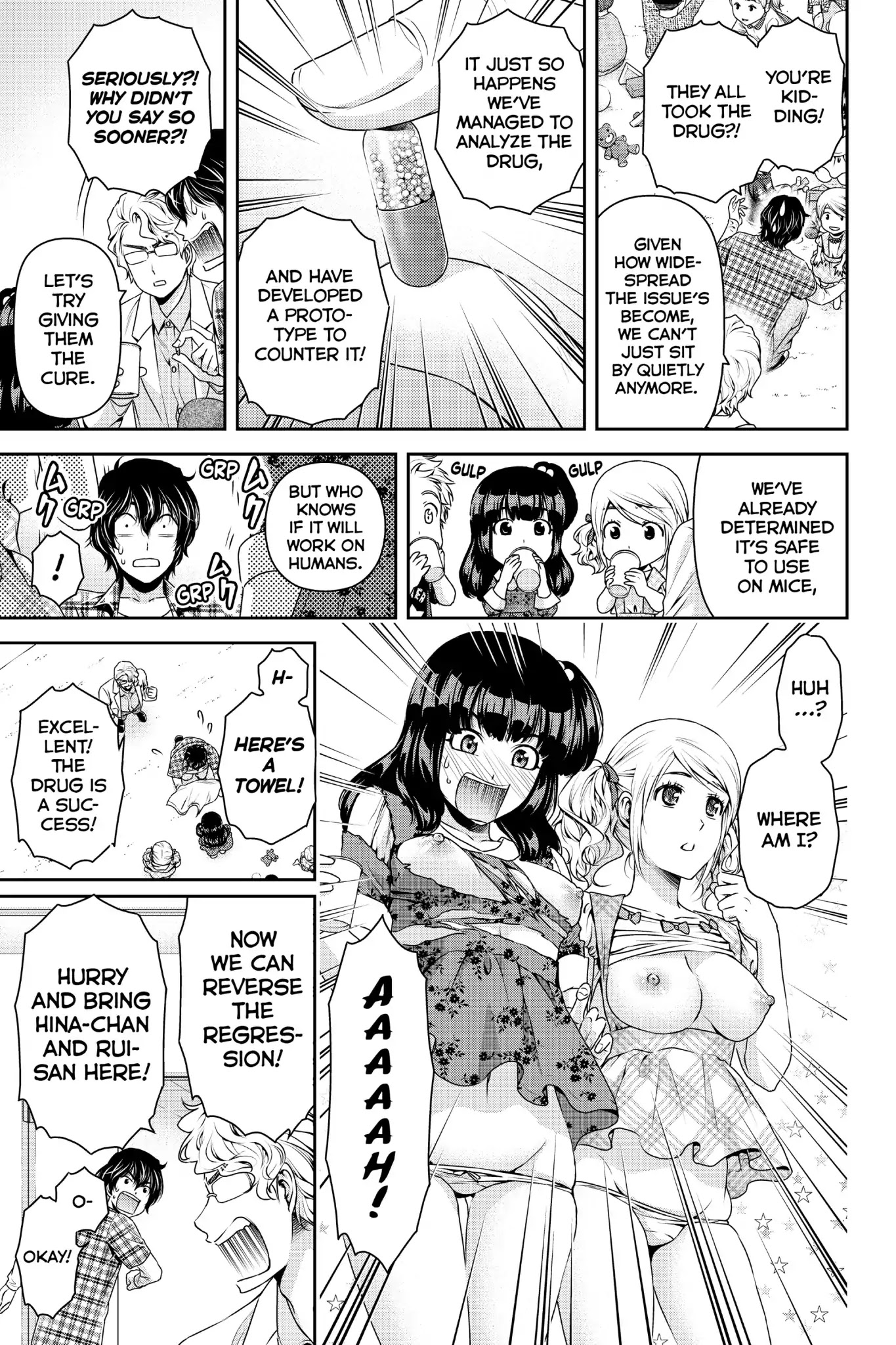 Domestic na Kanojo Chapter 94.6 page 3 - Vol.10 Extra Manga: Sweet Home Magic