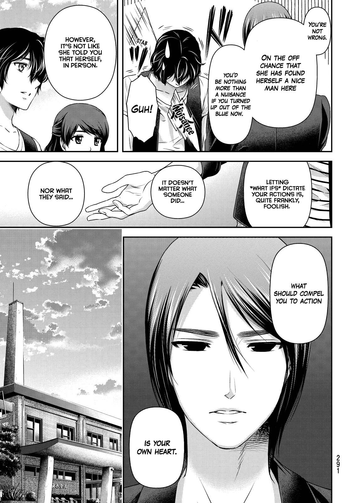 Domestic na Kanojo Chapter 94 page 8 - Chapter 94: State Of The Heart