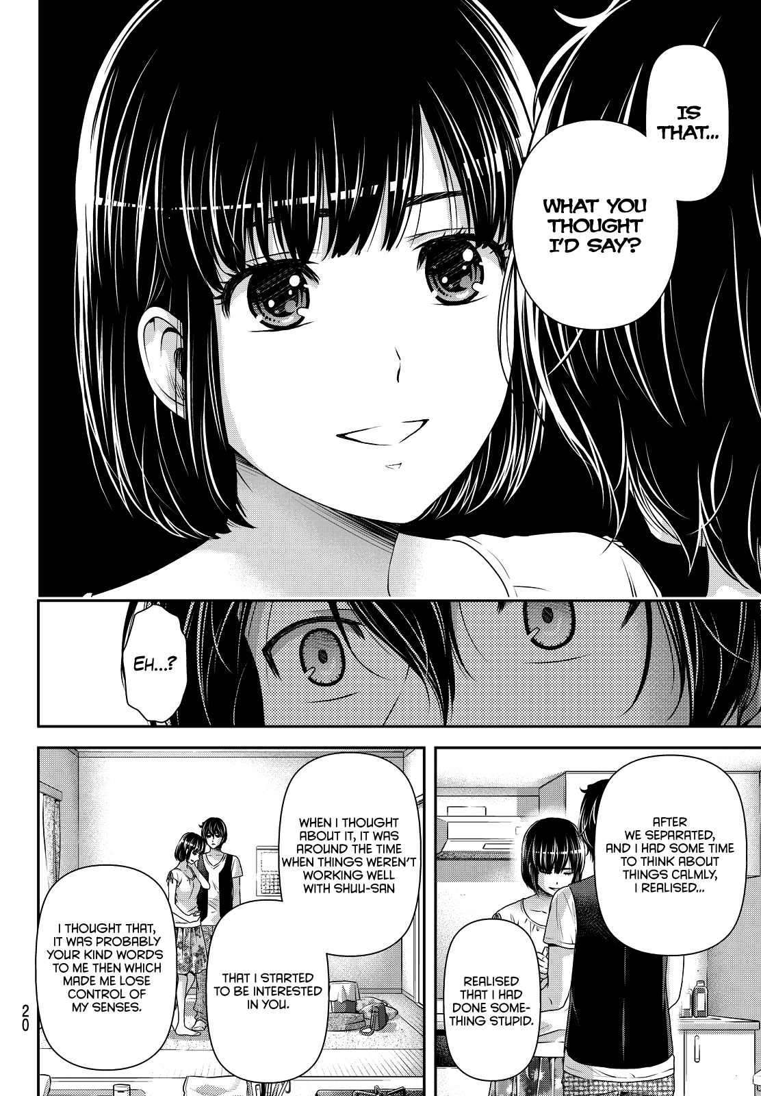Domestic na Kanojo Chapter 95 page 15 - Chapter 95: A Lie