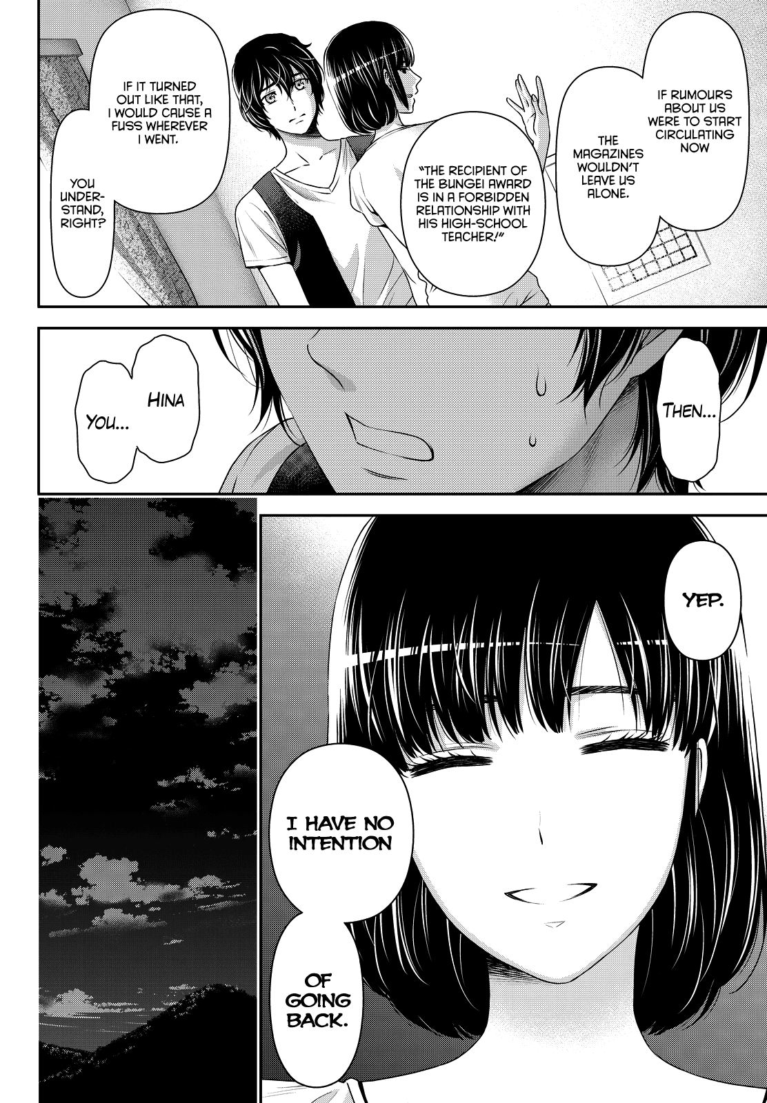 Domestic na Kanojo Chapter 95 page 17 - Chapter 95: A Lie