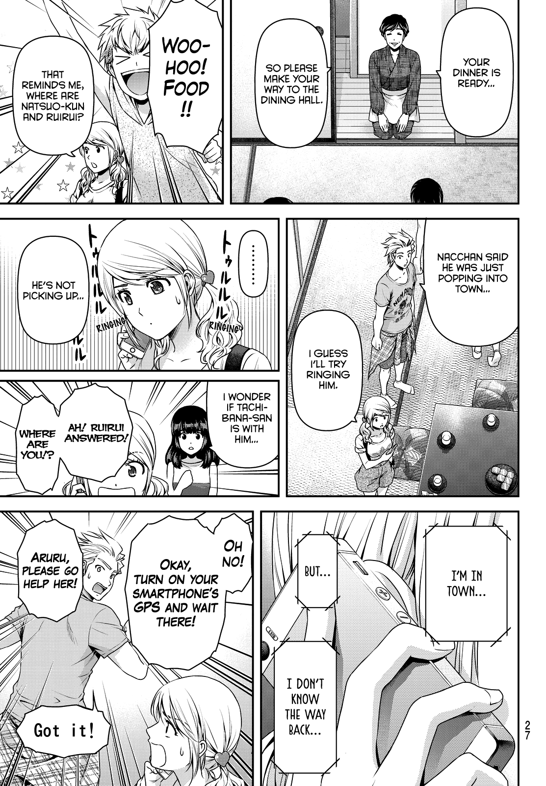 Domestic na Kanojo Chapter 95 page 22 - Chapter 95: A Lie