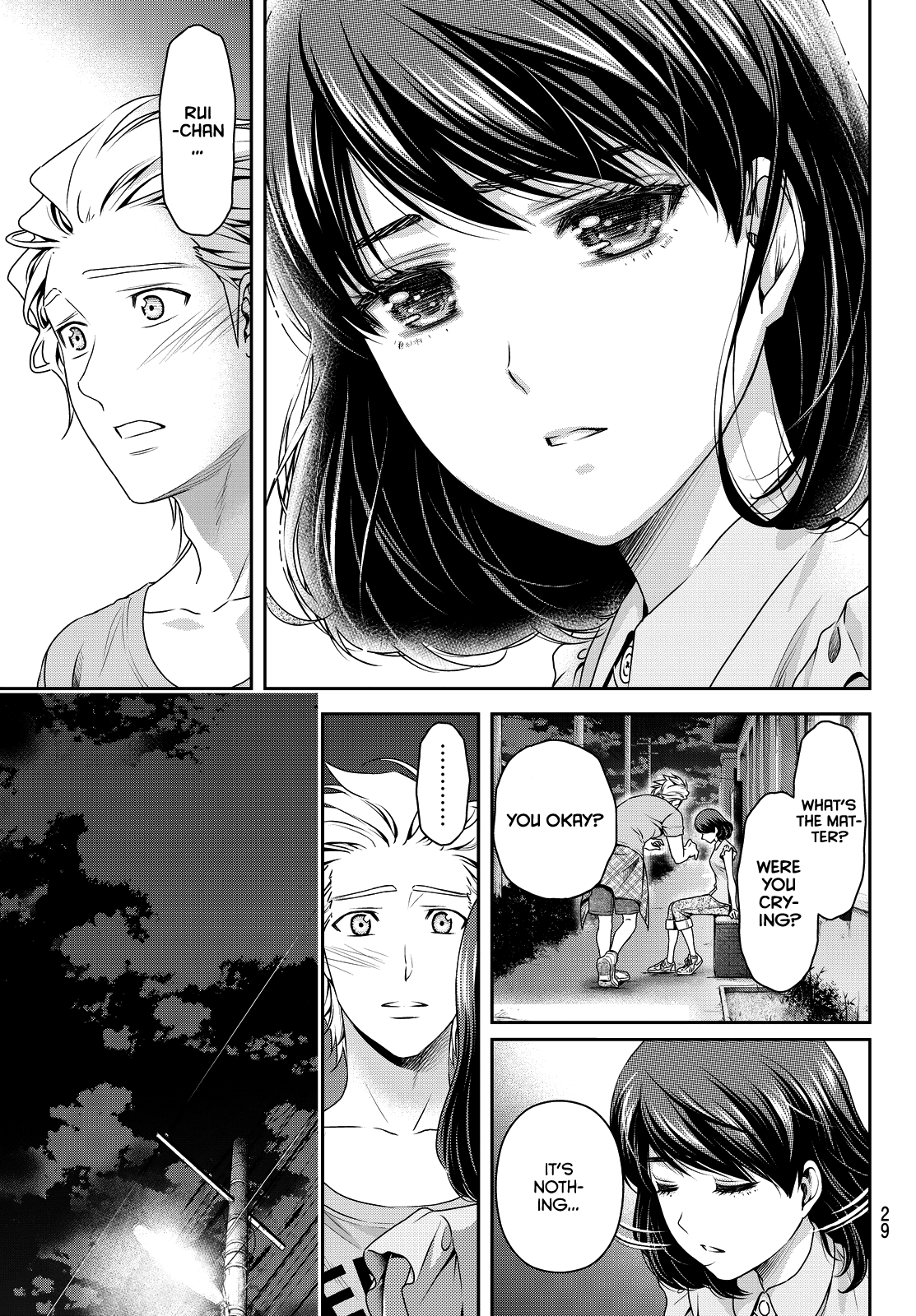 Domestic na Kanojo Chapter 95 page 24 - Chapter 95: A Lie