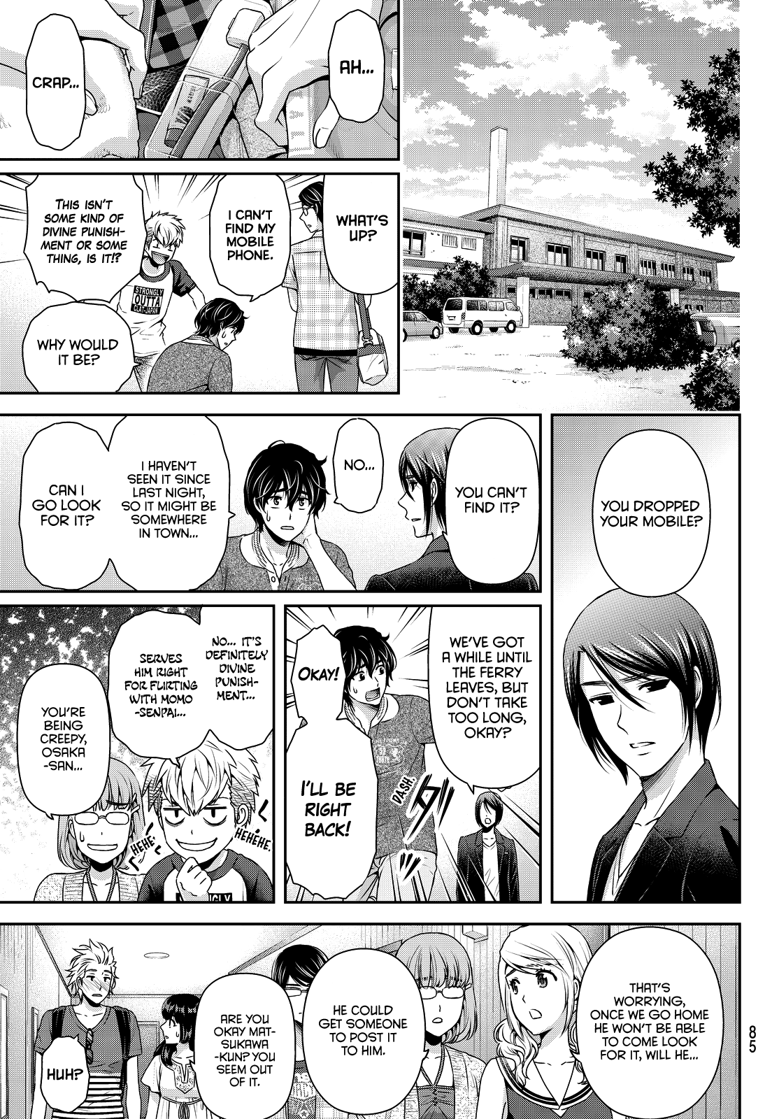 Domestic na Kanojo Chapter 96 page 19 - Chapter 96: The Fast Approach.