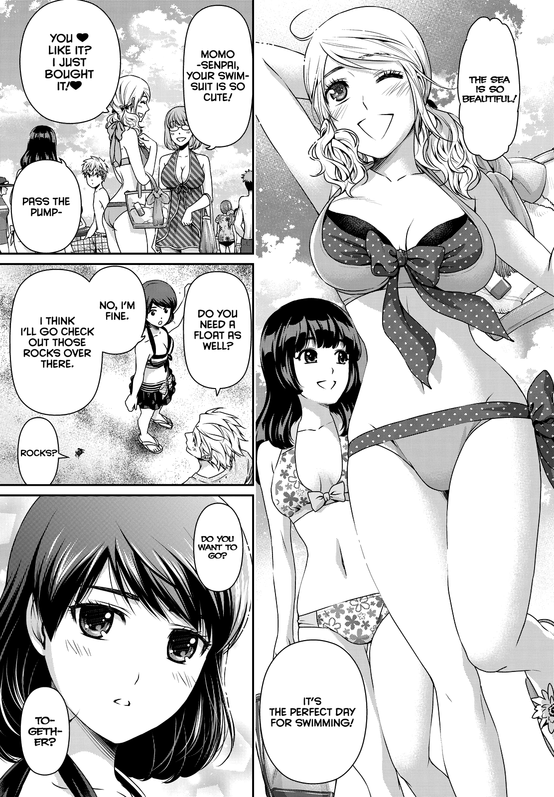 Domestic na Kanojo Chapter 96 page 9 - Chapter 96: The Fast Approach.