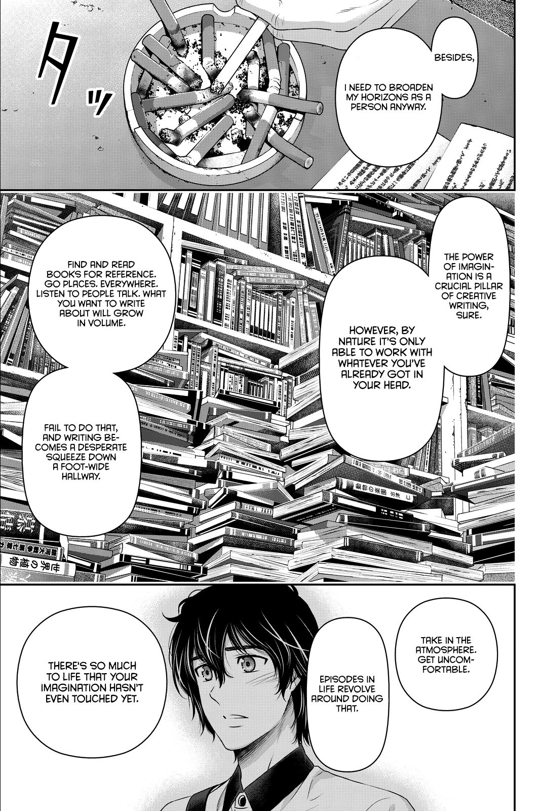 Domestic na Kanojo Chapter 99 page 14 - Chapter 99: Style.