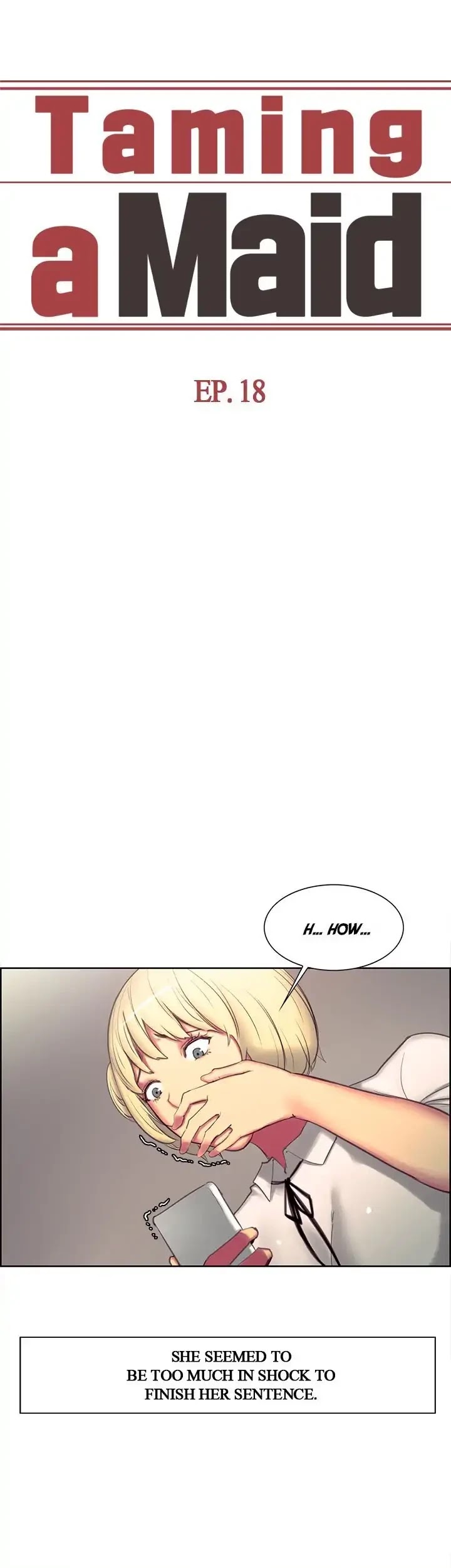 Domesticate the Housekeeper Chapter 18 page 3 - Chapter 18