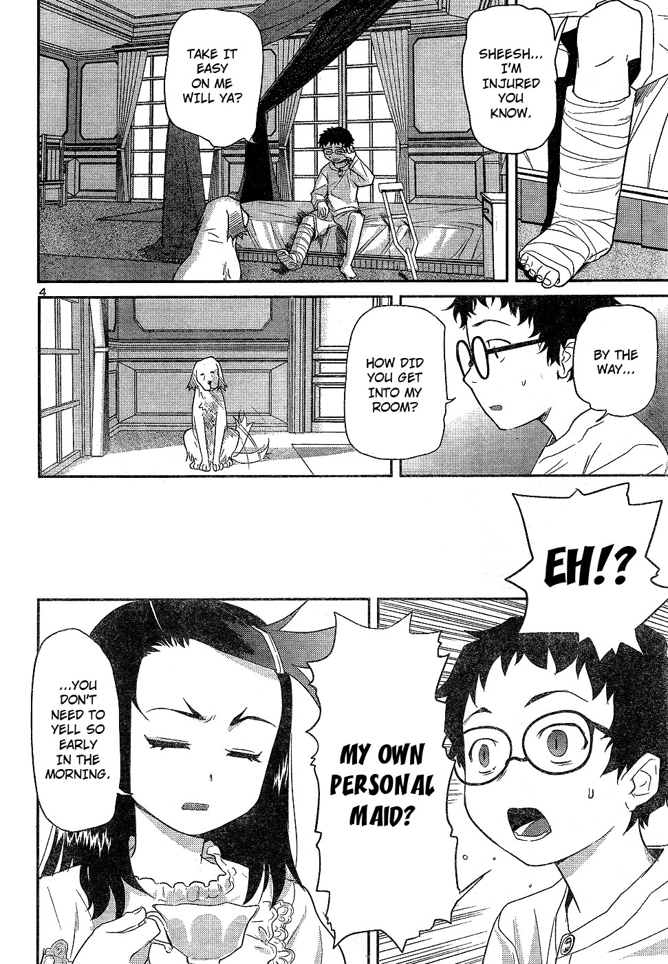 Domina no Do! Chapter 20 page 4 - Chapter 20: Talking with the Dead! And a Brown Shaman Girl