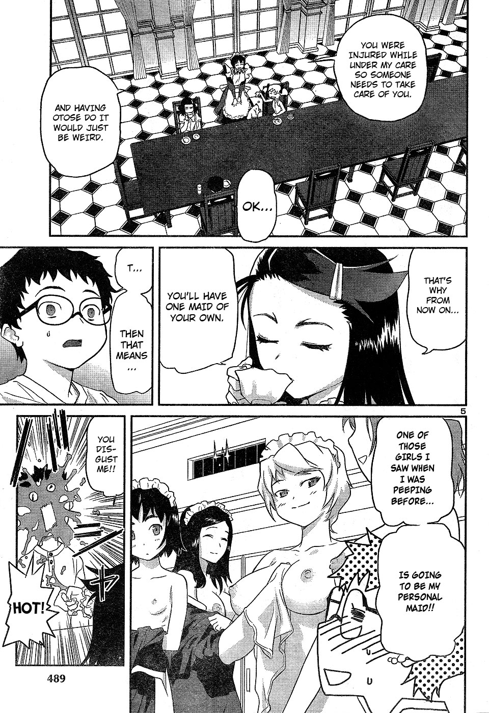 Domina no Do! Chapter 20 page 5 - Chapter 20: Talking with the Dead! And a Brown Shaman Girl