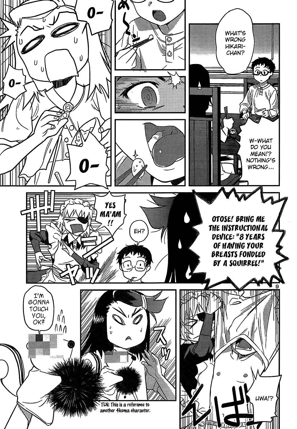 Domina no Do! Chapter 22 page 9 - Chapter 22: Emkou, the Loyal Dog