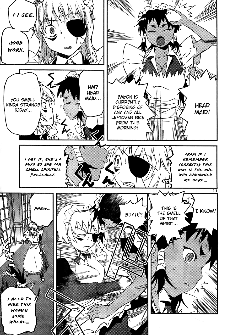 Domina no Do! Chapter 26 page 12 - Chapter 26: E. Arnes Counterattack