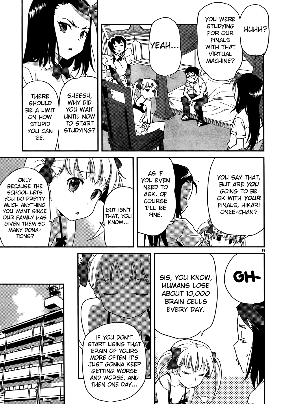 Domina no Do! Chapter 30 page 10 - Chapter 30: So What If I Can't Study!?