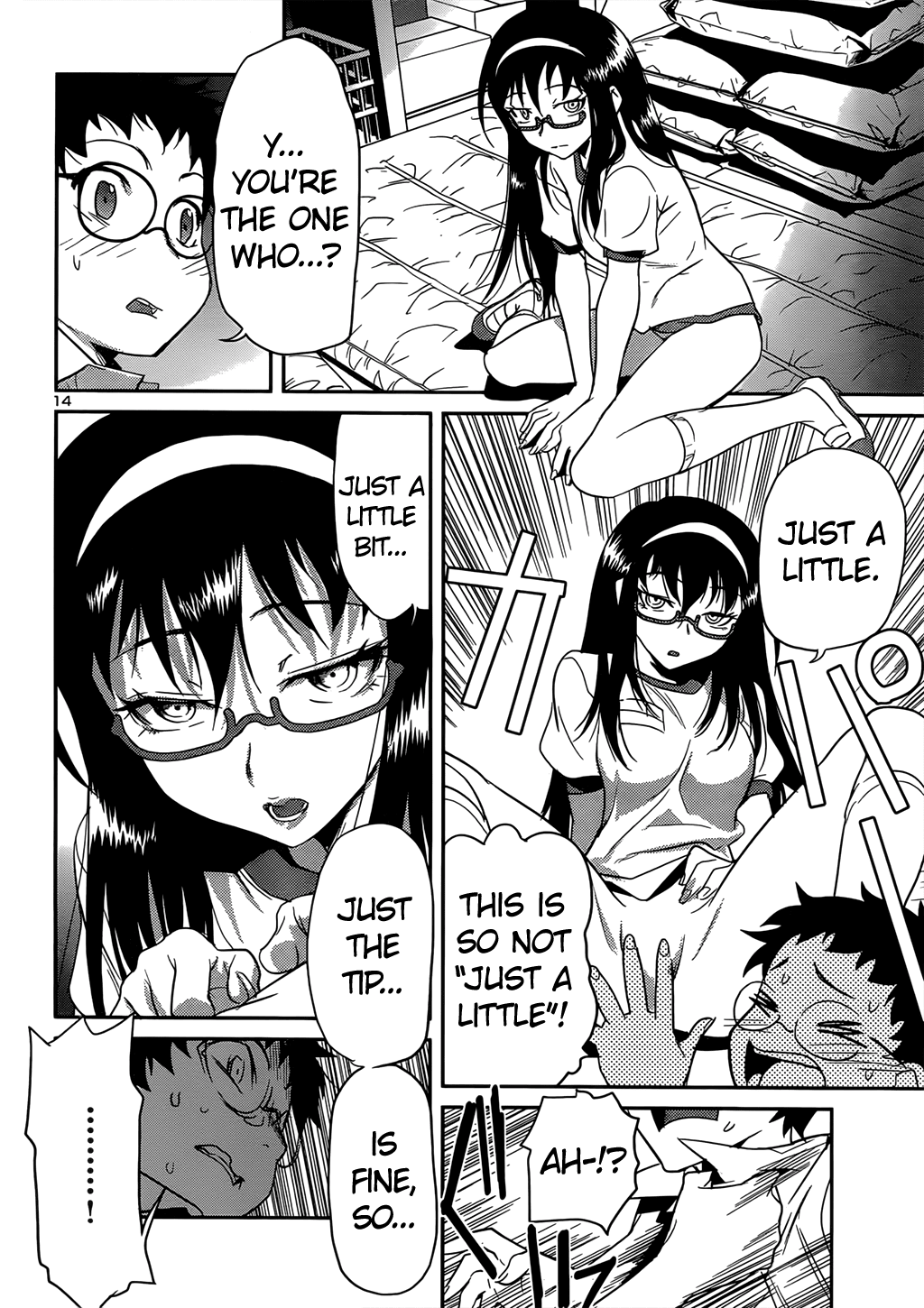 Domina no Do! Chapter 34 page 14 - Chapter 34: The Day The Womb Stood Full