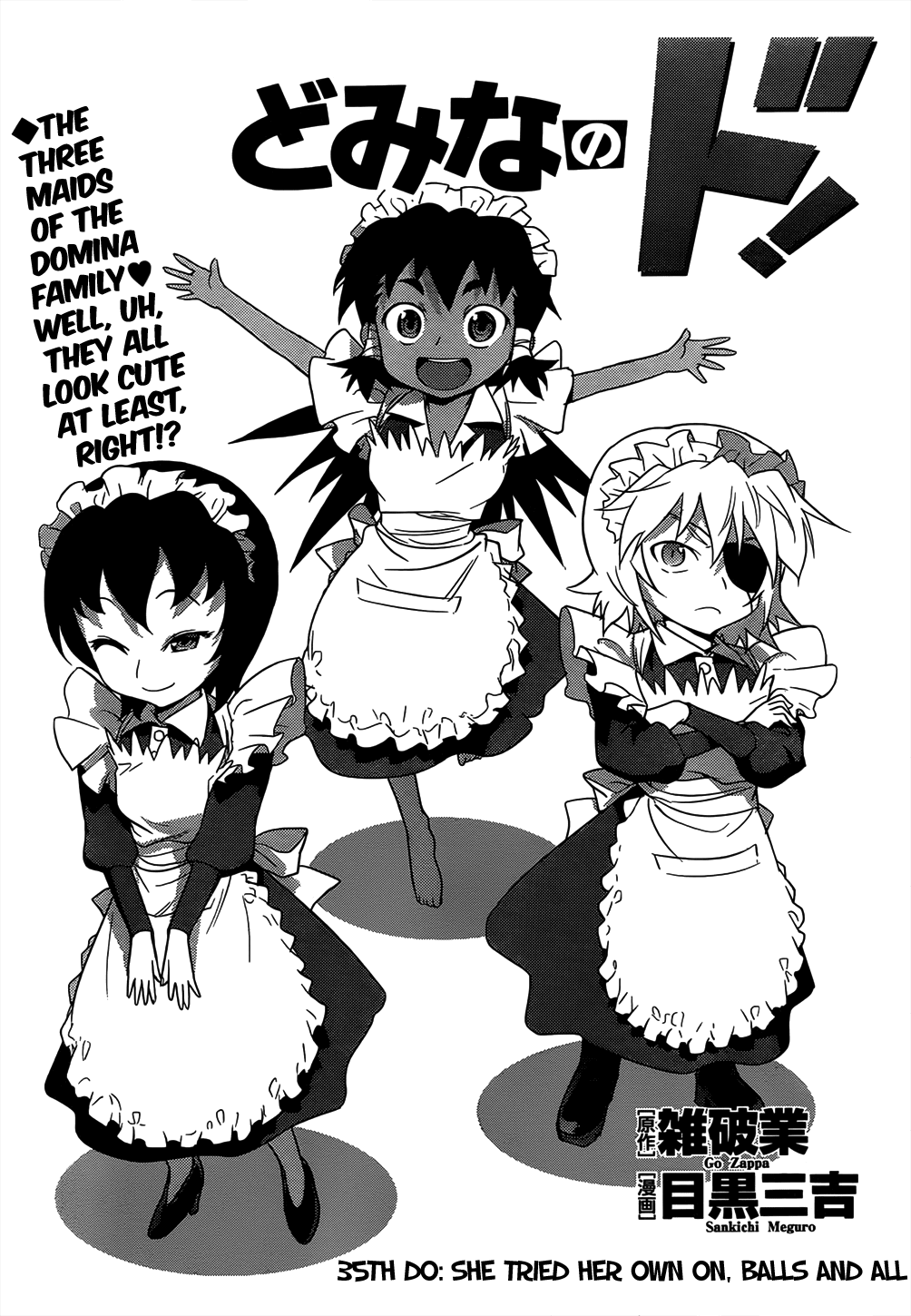 Domina no Do! Chapter 35 page 1 - Chapter 35: She Tried Her Own On, Balls and All