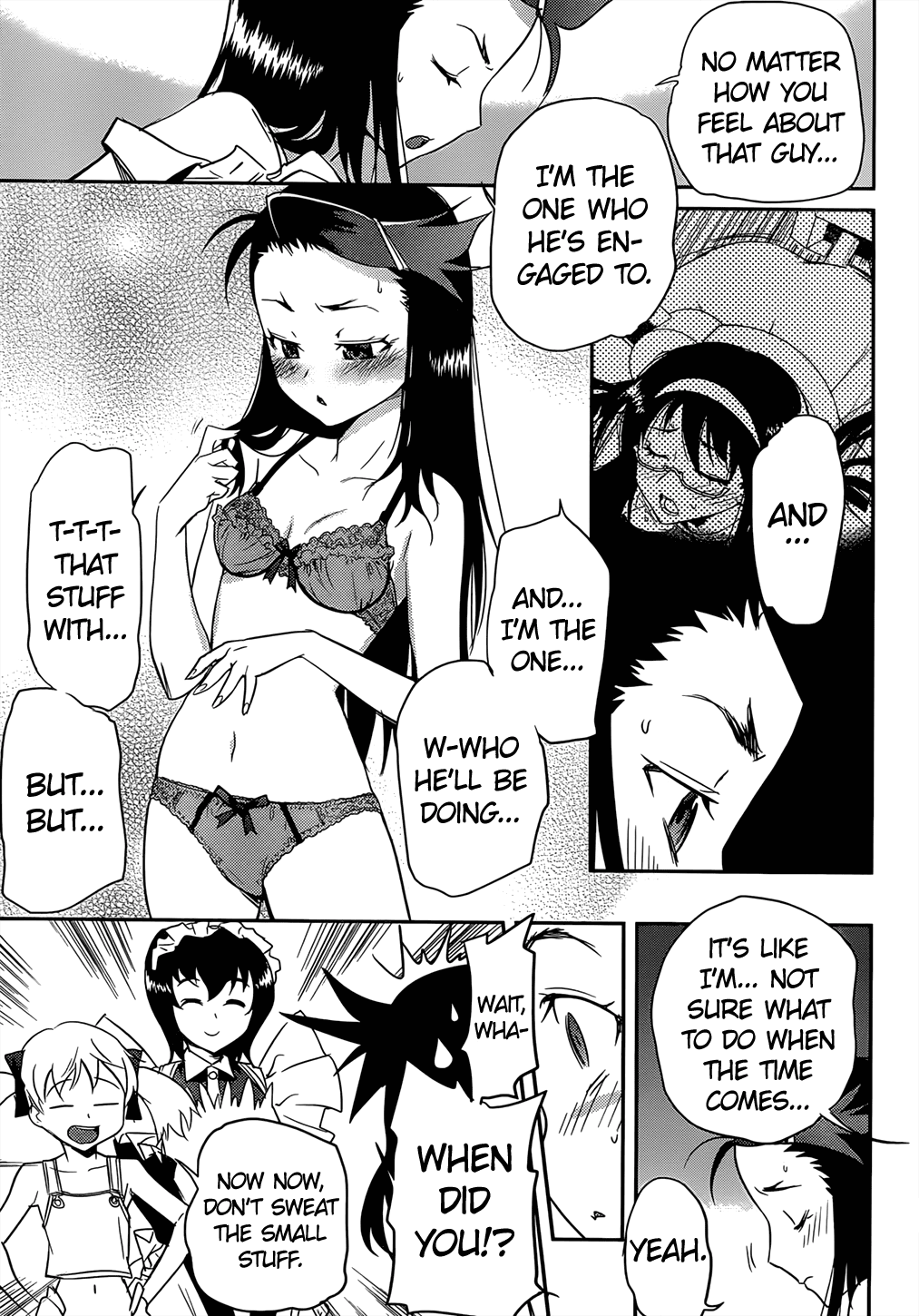 Domina no Do! Chapter 35 page 11 - Chapter 35: She Tried Her Own On, Balls and All