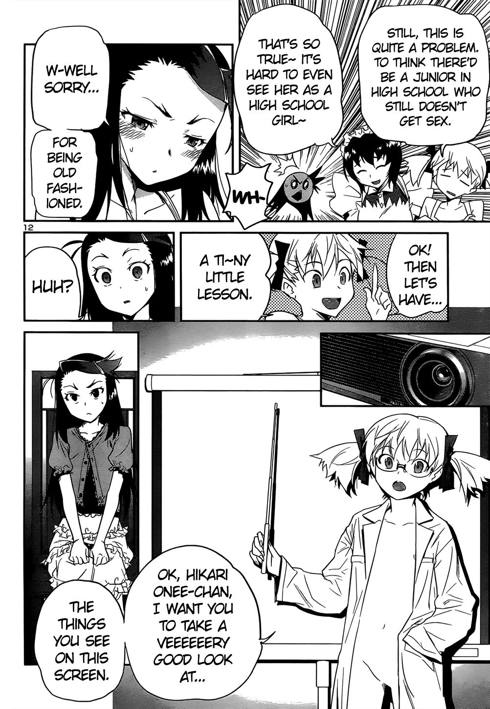 Domina no Do! Chapter 35 page 12 - Chapter 35: She Tried Her Own On, Balls and All