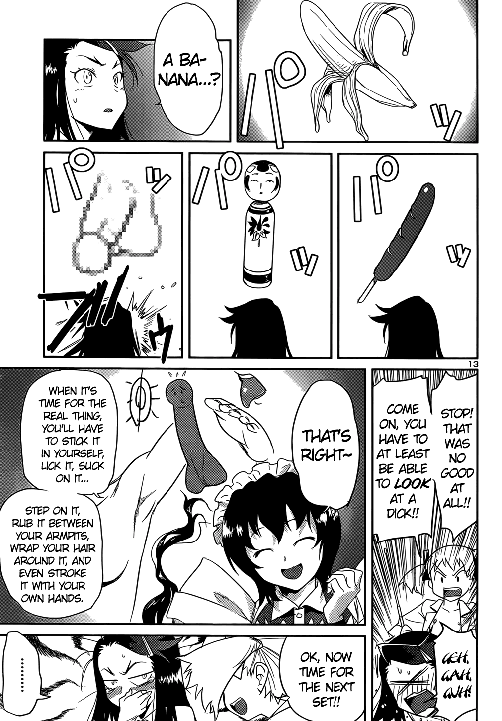 Domina no Do! Chapter 35 page 13 - Chapter 35: She Tried Her Own On, Balls and All