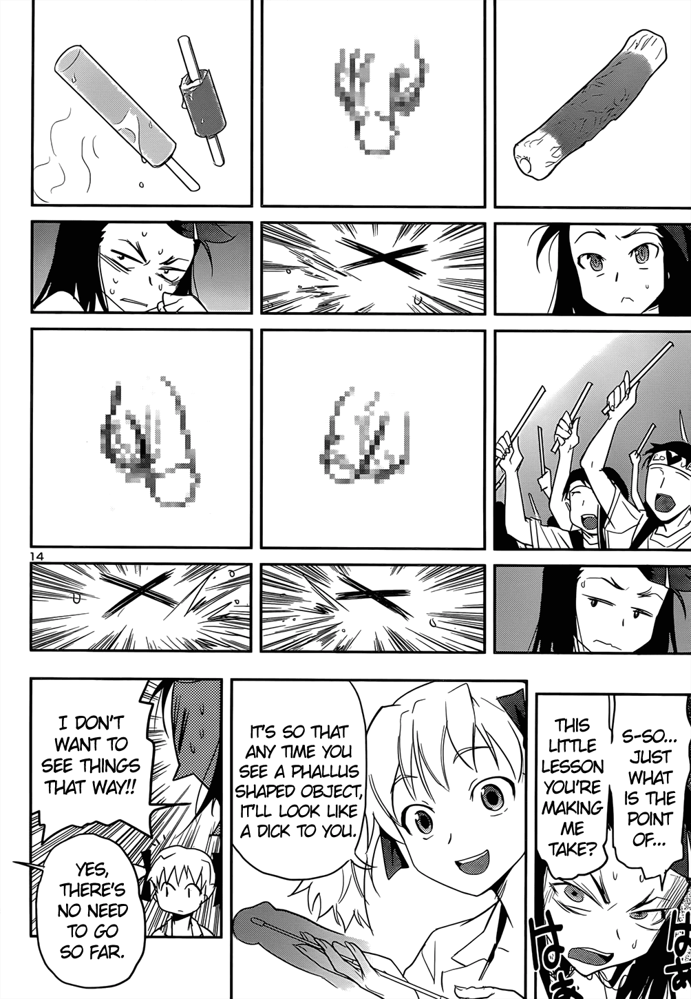 Domina no Do! Chapter 35 page 14 - Chapter 35: She Tried Her Own On, Balls and All