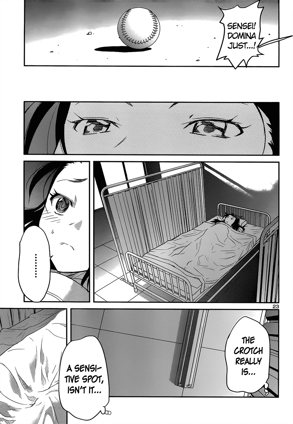 Domina no Do! Chapter 35 page 23 - Chapter 35: She Tried Her Own On, Balls and All