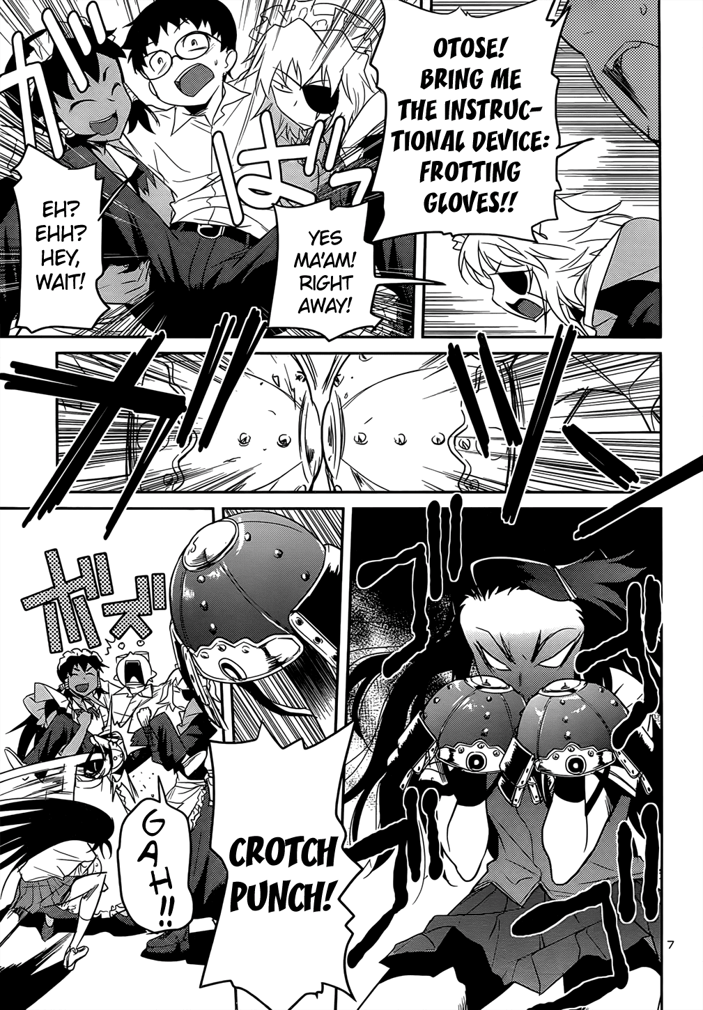 Domina no Do! Chapter 35 page 7 - Chapter 35: She Tried Her Own On, Balls and All