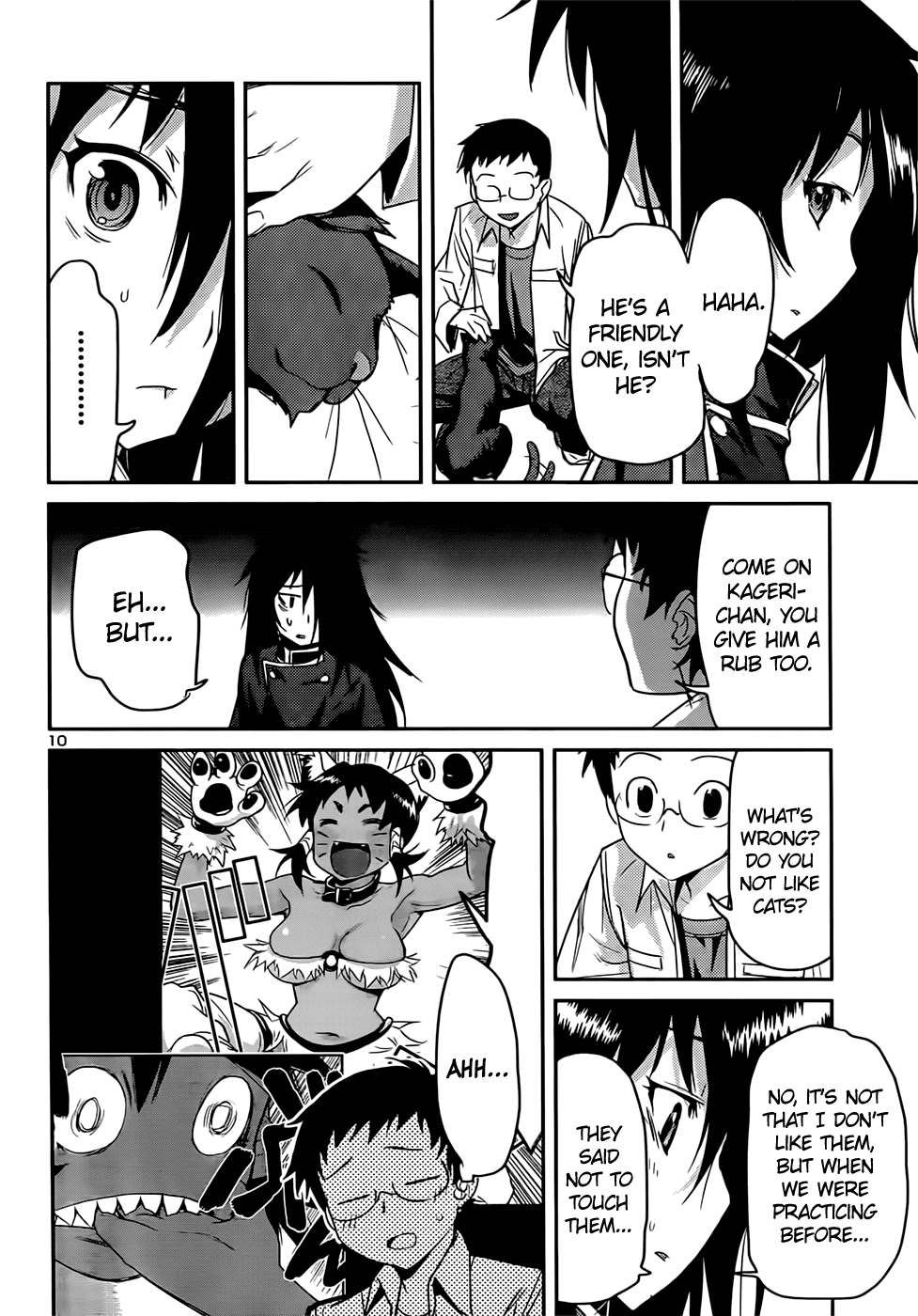 Domina no Do! Chapter 38 page 10 - Chapter 38: Come Outside!