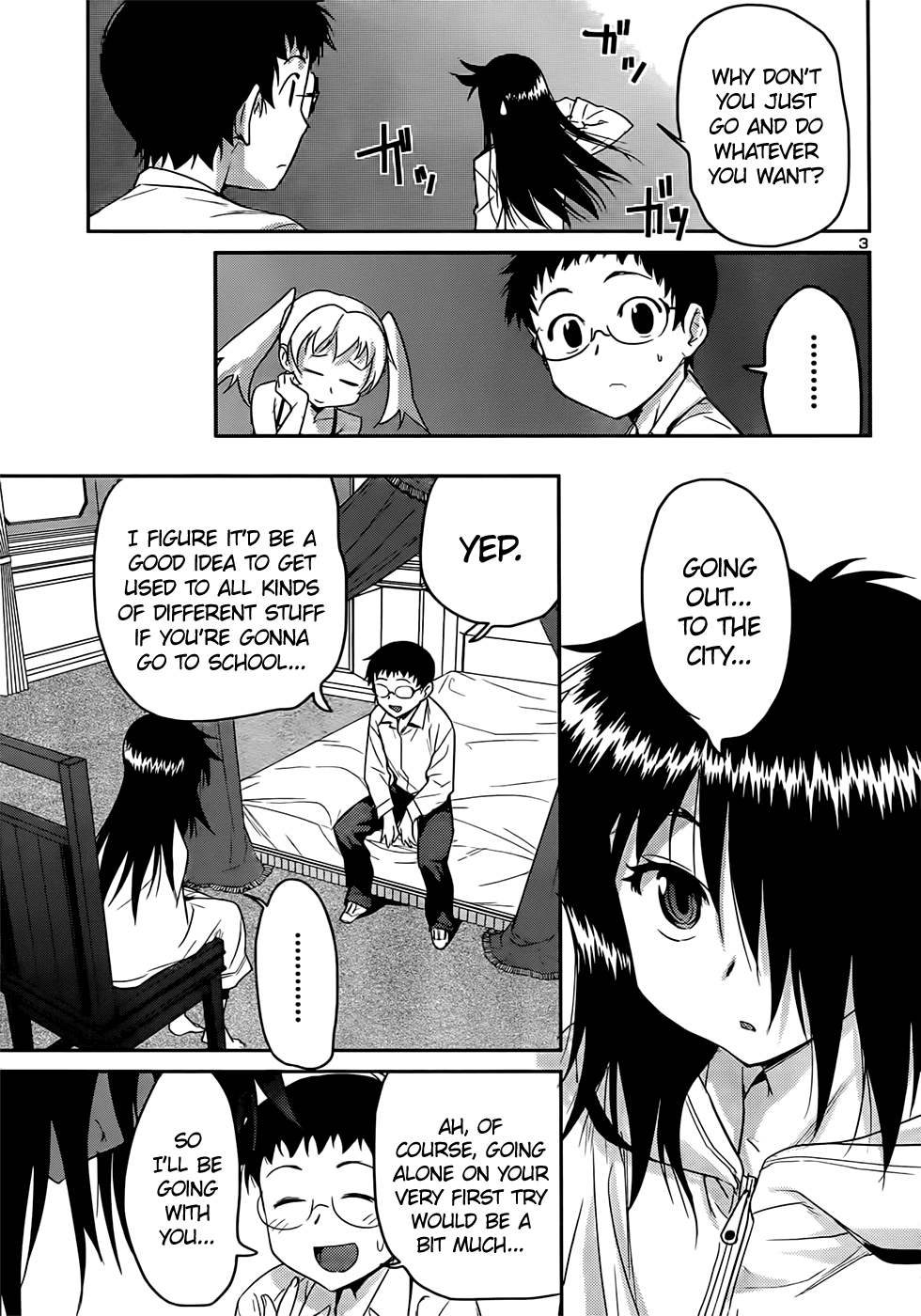 Domina no Do! Chapter 38 page 3 - Chapter 38: Come Outside!