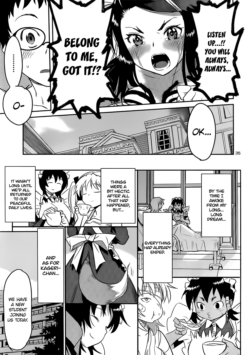 Domina no Do! Chapter 41 page 35 - Chapter 41: Shine, Takeshi! [END]