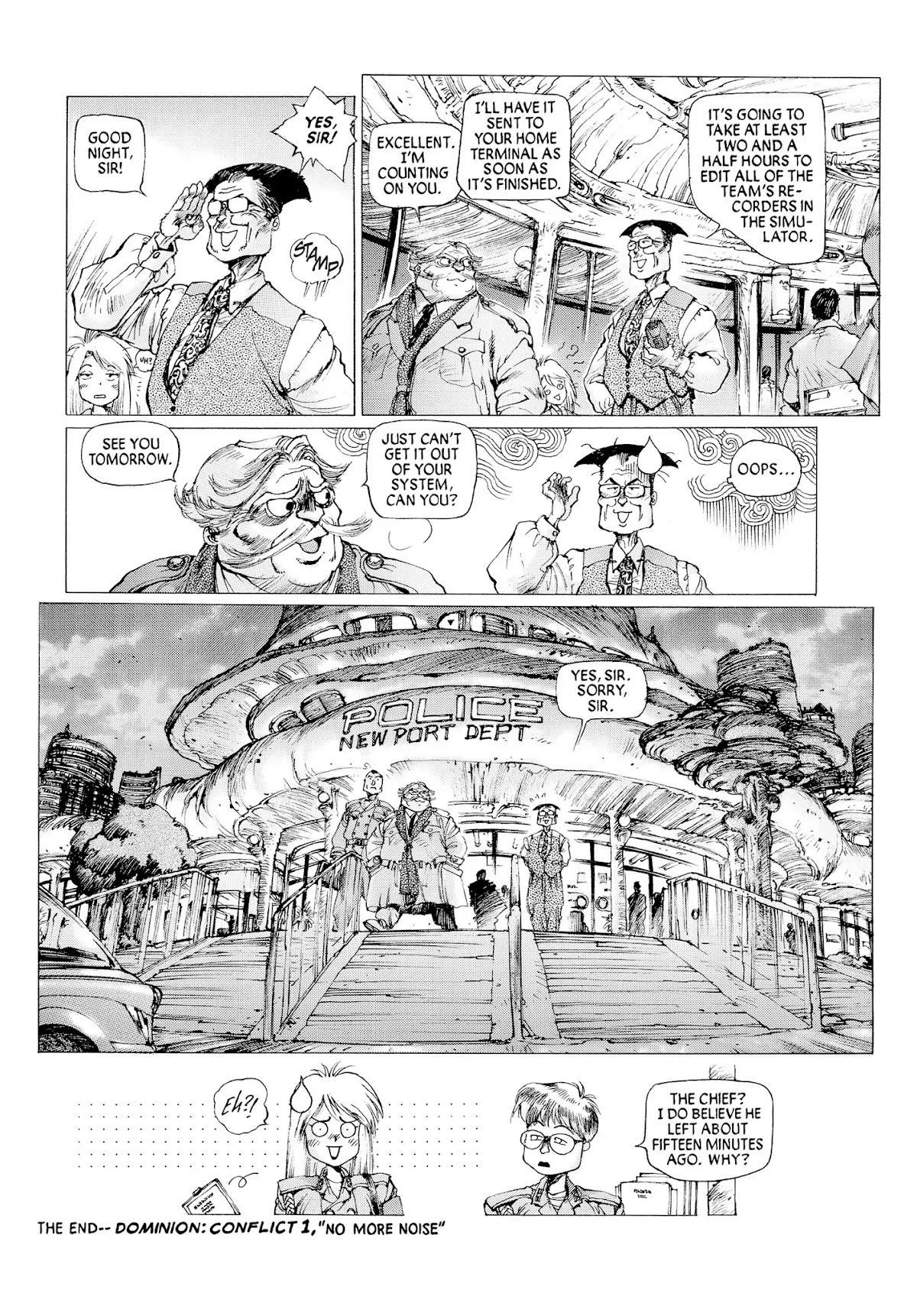 Dominion: Conflict 1 - No More Noise Chapter 0.5 page 145 - NO MORE NOISE