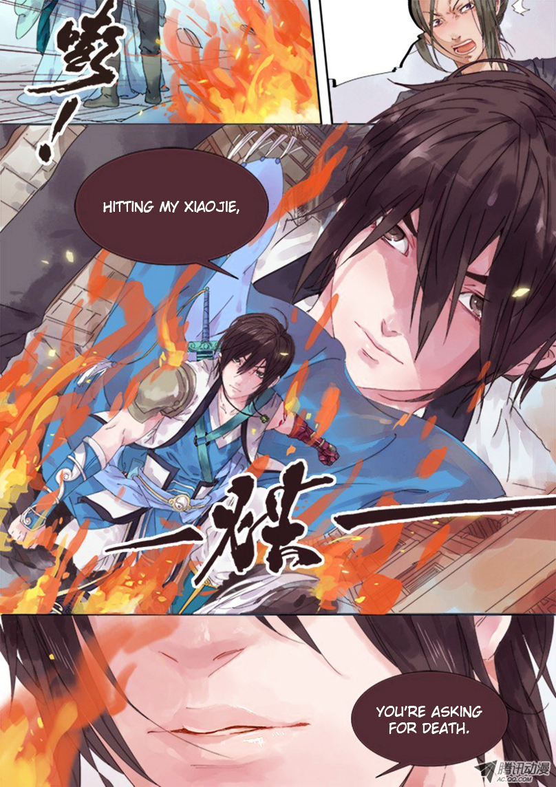 Dongguo Xiaojie Chapter 1.2-2 page 5 - Chapter 1.2 : (v2) Flame