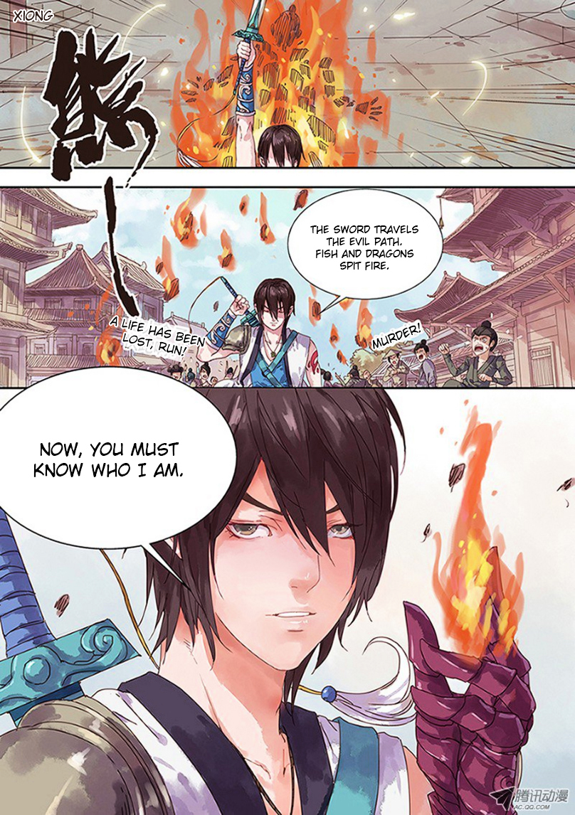 Dongguo Xiaojie Chapter 1.2-2 page 8 - Chapter 1.2 : (v2) Flame