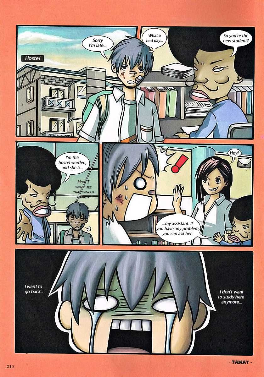 Donkey High School Chapter 1.2 page 10 - Chapter 1 v2 : First Day