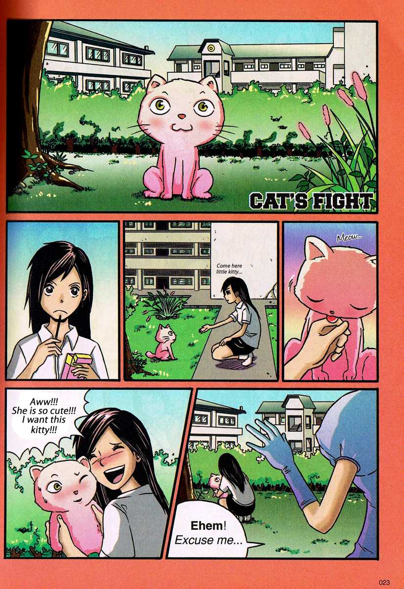 Donkey High School Chapter 4.2 page 2 - Chapter 4 v2 : Cat's Fight