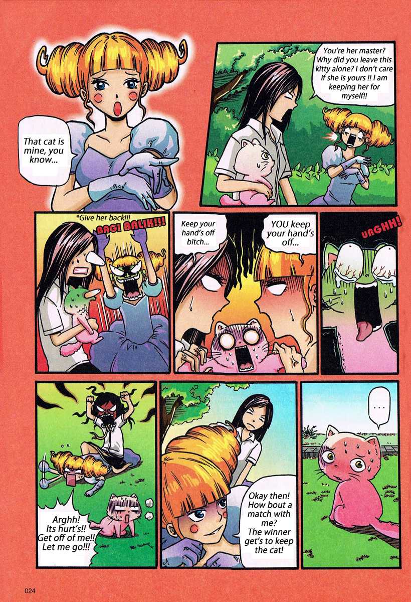 Donkey High School Chapter 4.2 page 3 - Chapter 4 v2 : Cat's Fight