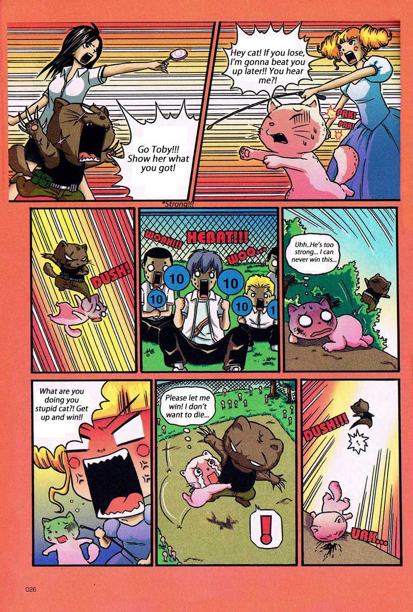 Donkey High School Chapter 4.2 page 5 - Chapter 4 v2 : Cat's Fight