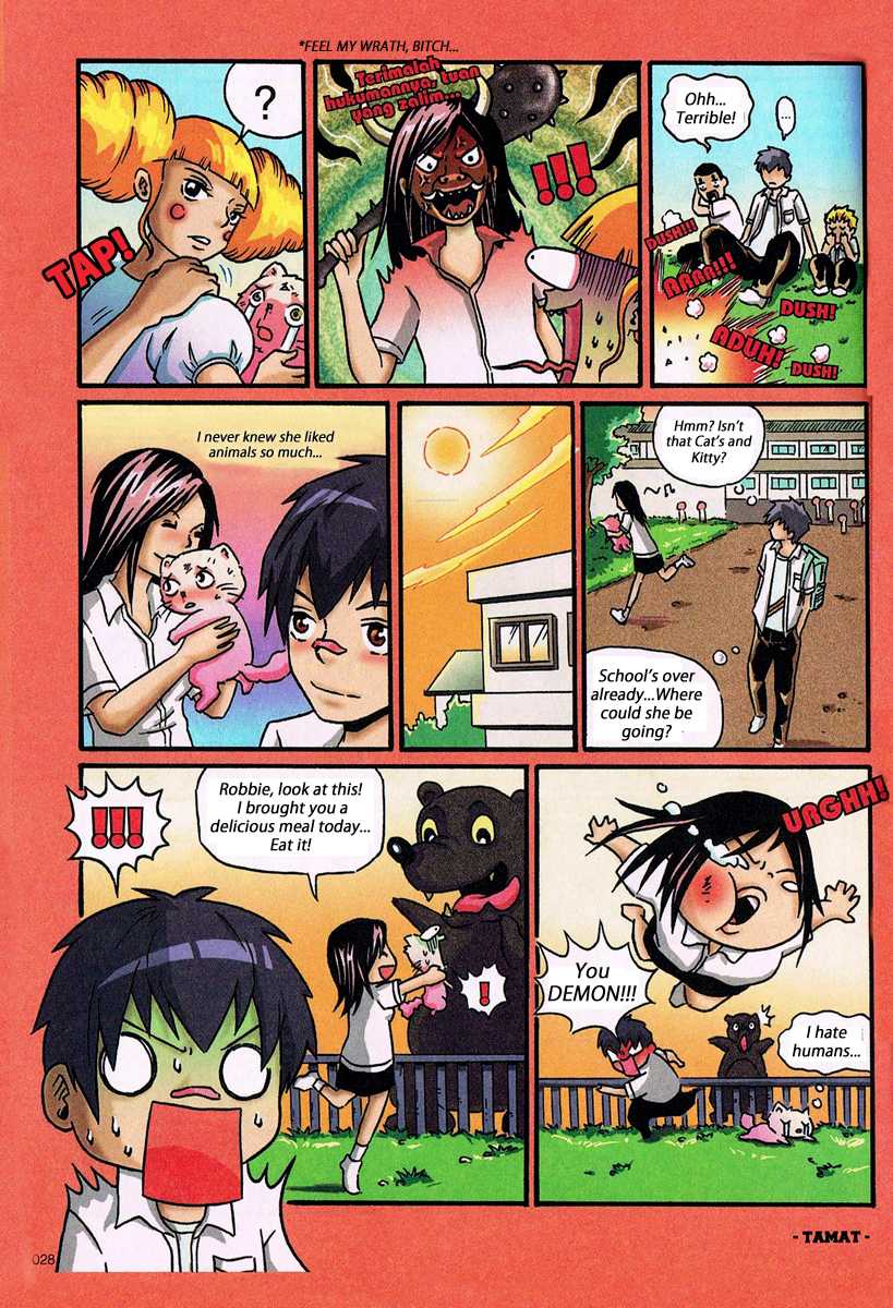 Donkey High School Chapter 4.2 page 7 - Chapter 4 v2 : Cat's Fight